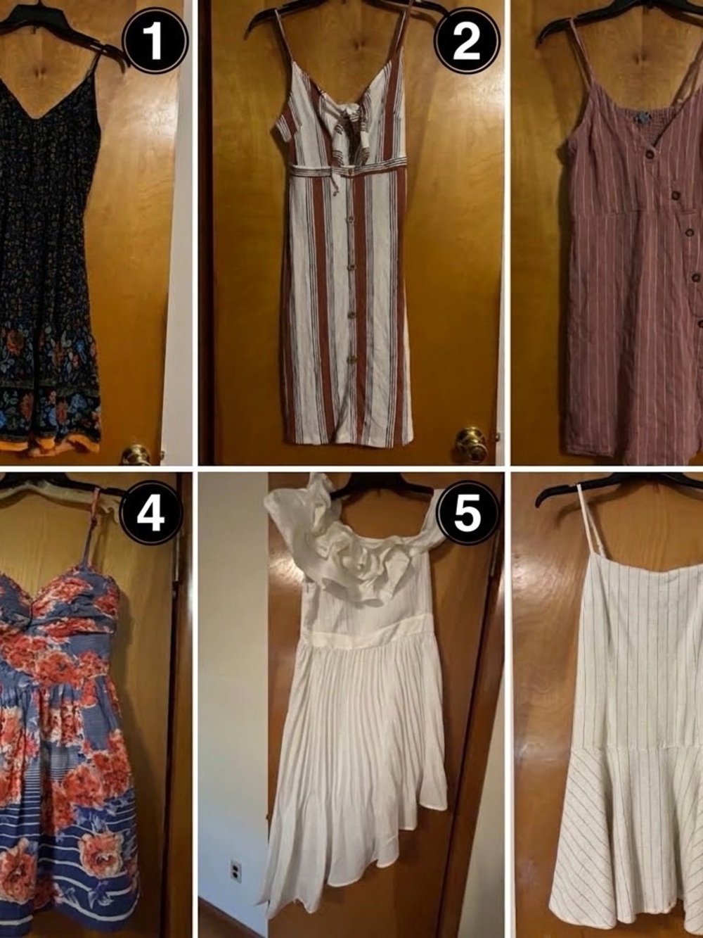 ☀️ Summer Dress Clearance Bundle (6 Dresses) | Sizes S–M